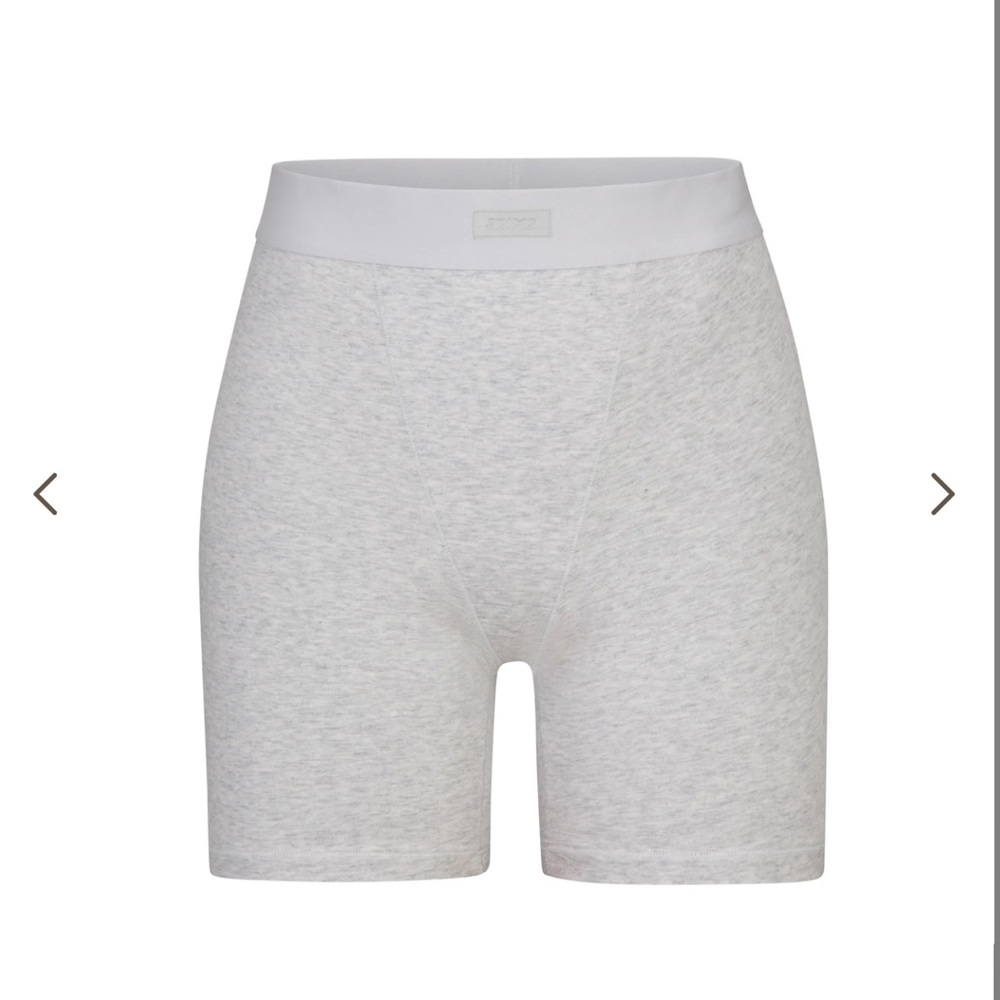 Skims Grey Boyfriend Boxers